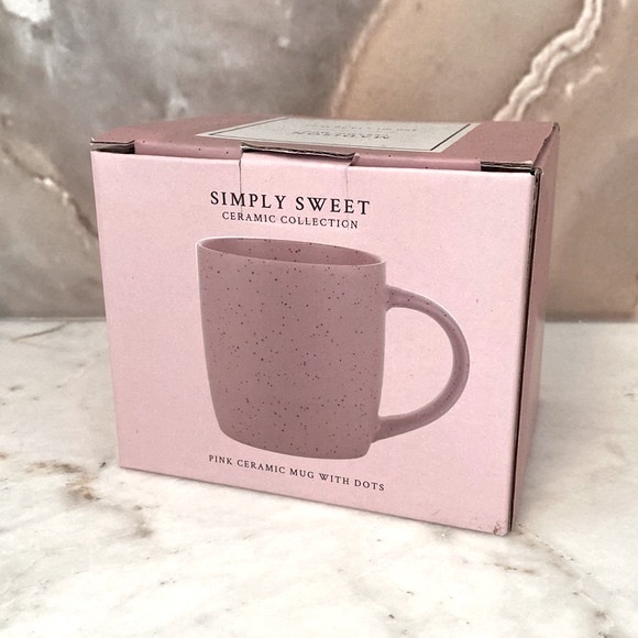 Brand New in box 400 ml Pink Ceramic Mug - Picture 4 of 6